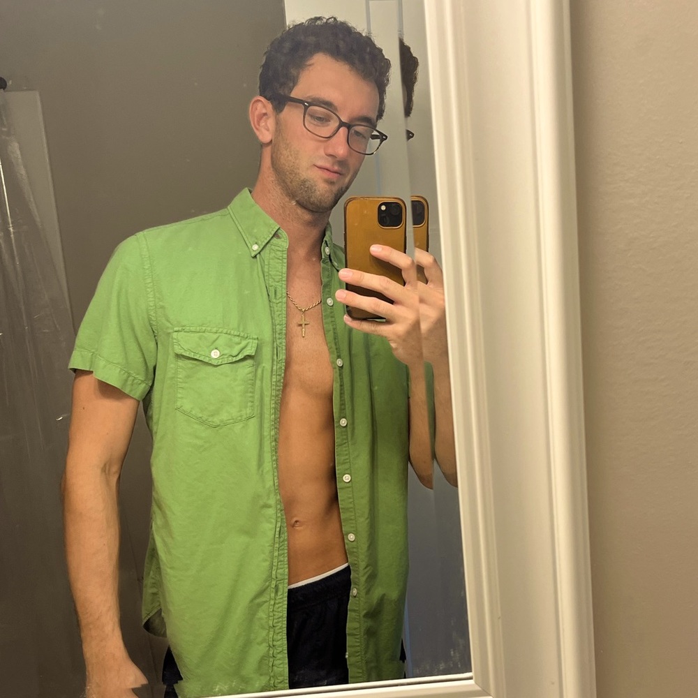 J crew short sleeve Oxford